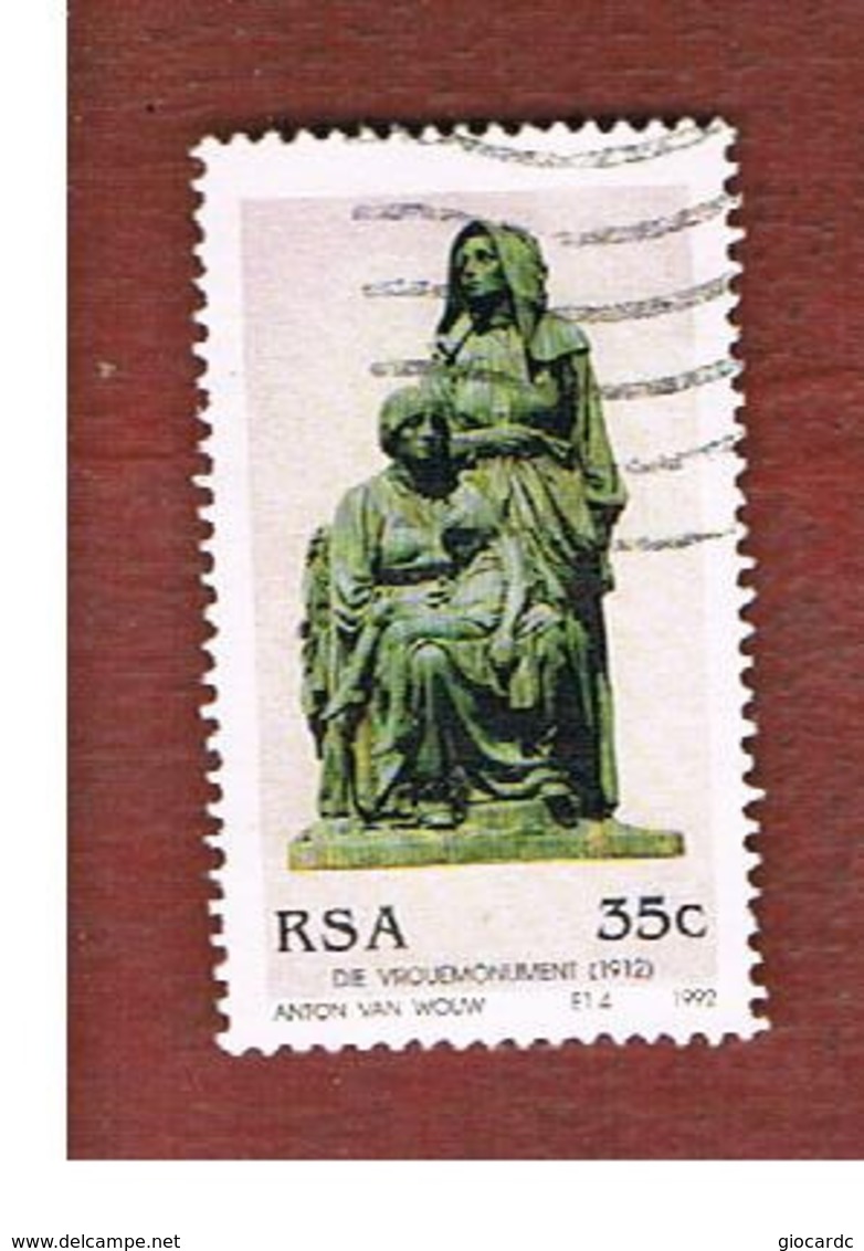 SUD AFRICA (SOUTH AFRICA) - SG 767 - 1992   A. VAN WOUW, SCULPTOR   - USED - Usati