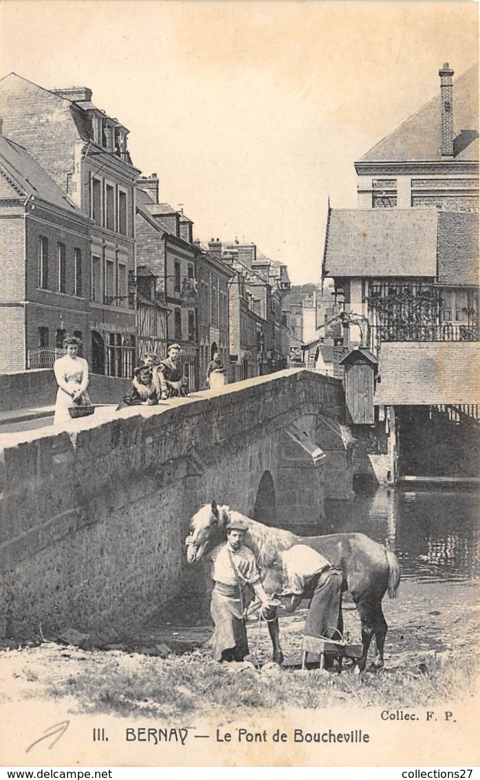 27-BERNAY- LE PONT DE BOUCHEVILLE - Bernay