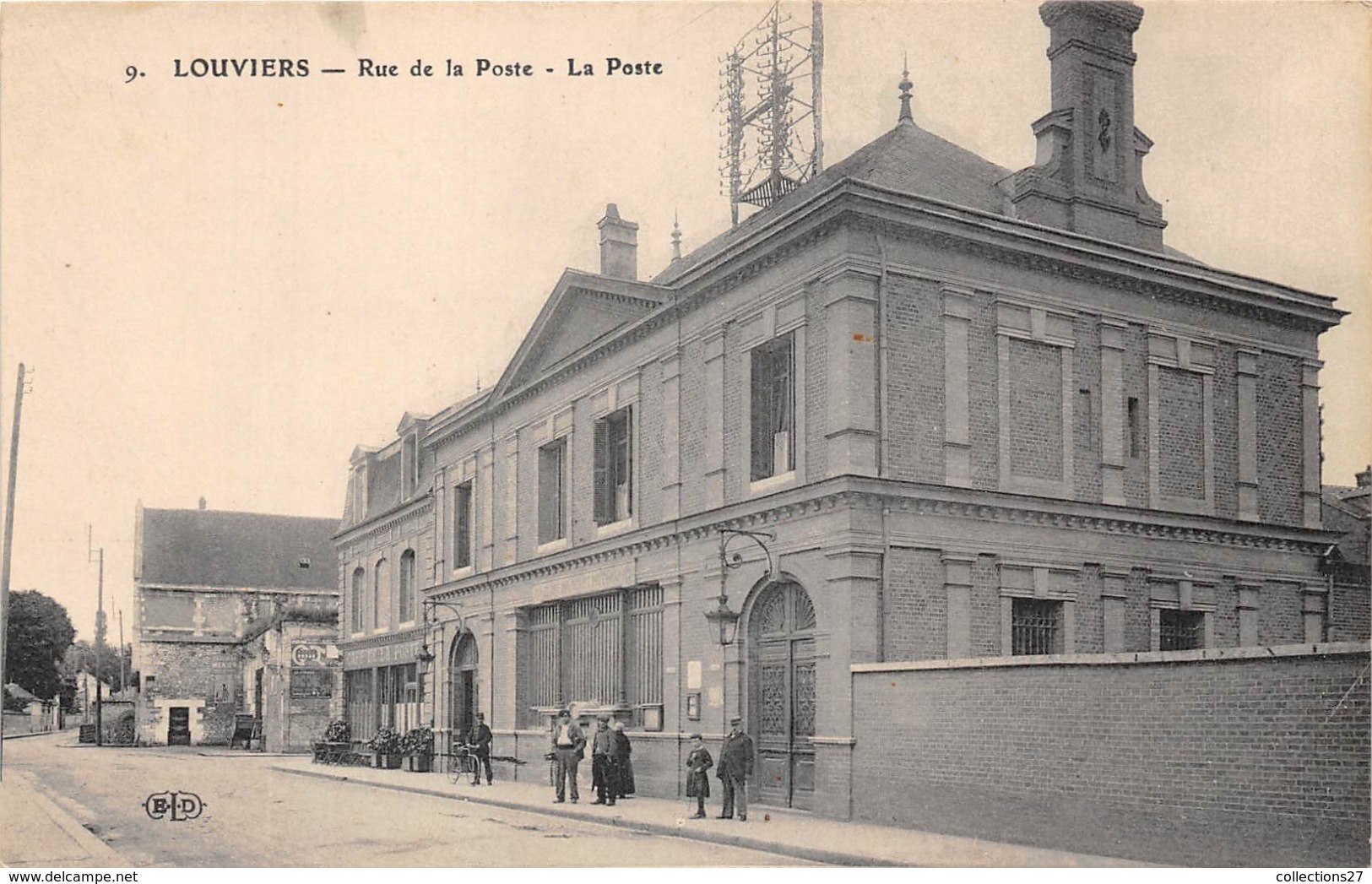 27-LOUVIERS- RUE DE LA POSTE , LA POSTE - Louviers