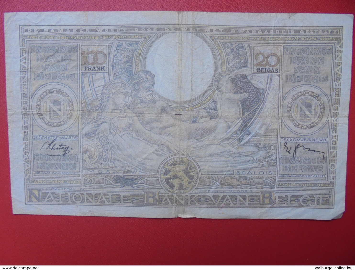 BELGIQUE 100 FRANCS 18-6-38 CIRCULER (B.7) - 100 Franchi & 100 Franchi-20 Belgas