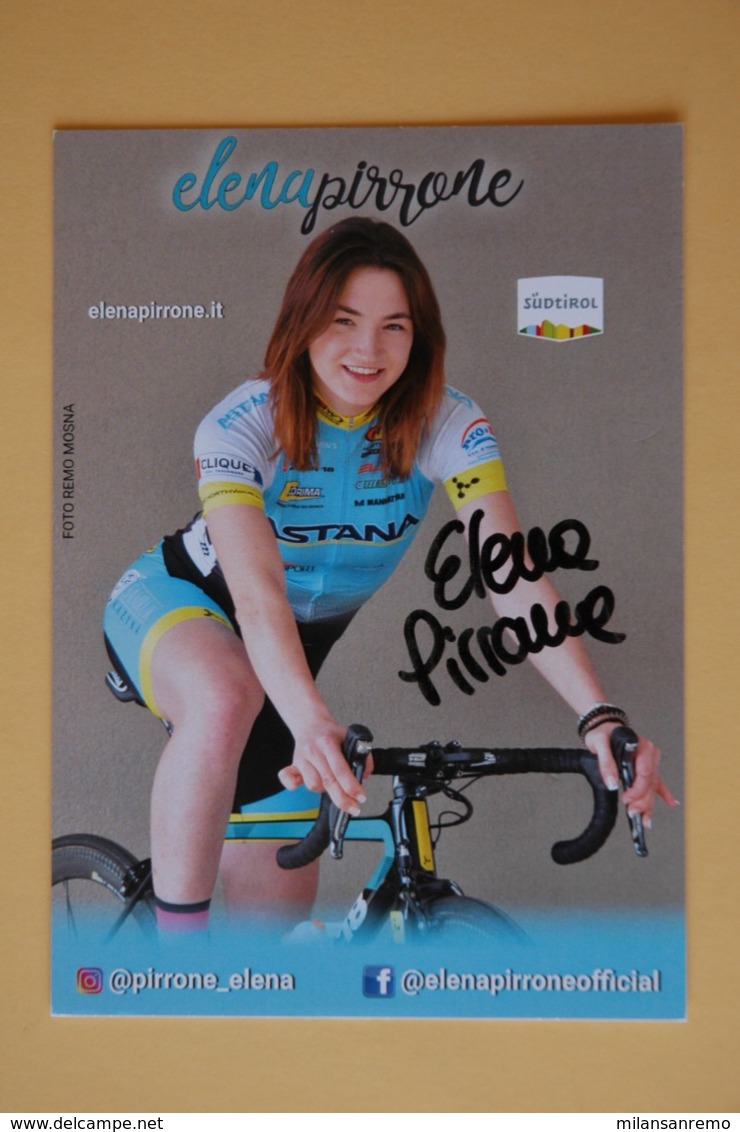 CYCLISME: CYCLISTE : ELENA PIRRONE - Radsport