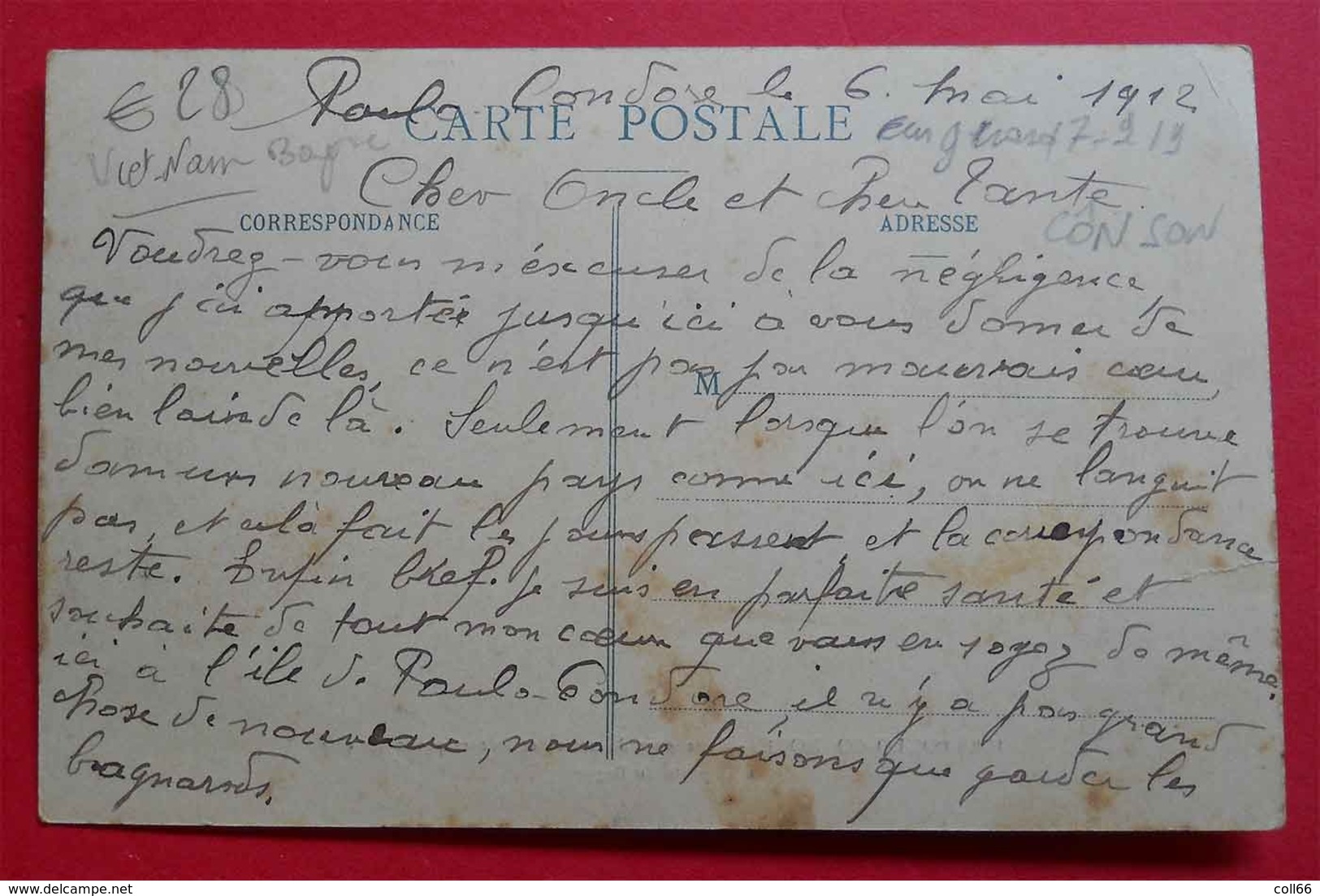 1912 RARE Iles Poulo-Condore à La Porte Du Bagne Egreneurs De Poivre Et Décortiqueurs De Café Beau Plan - Prison