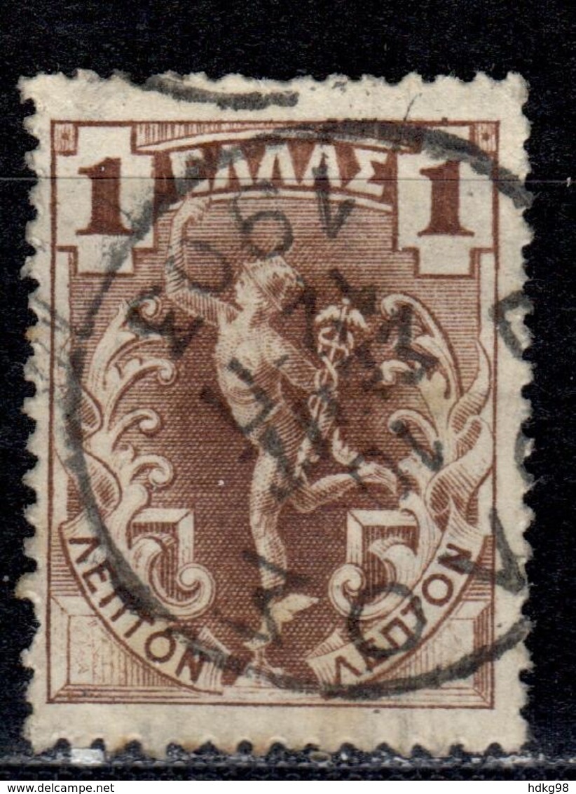 GR+ Griechenland 1901 Mi 125 128-29 131 Hermes - Gebraucht