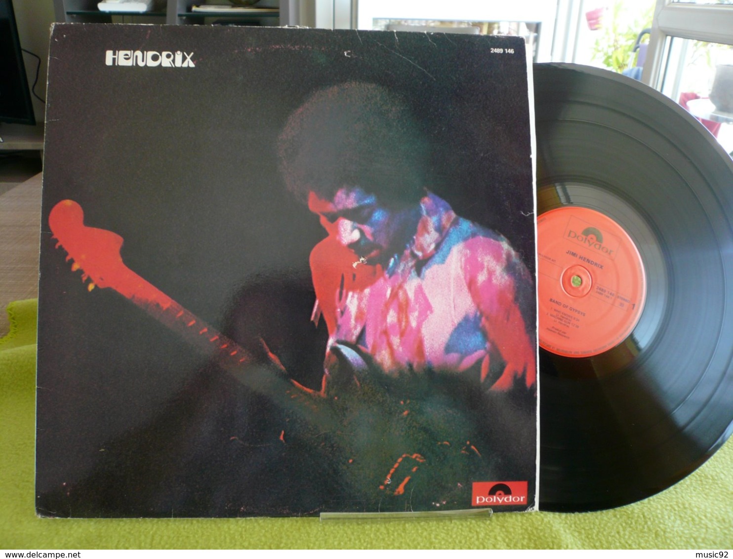 Jimi Hendrix 33t Vinyle Band Of Gypsys - Collectors