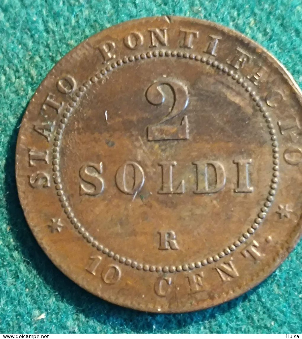 2 Soldi 1866 - Vaticano