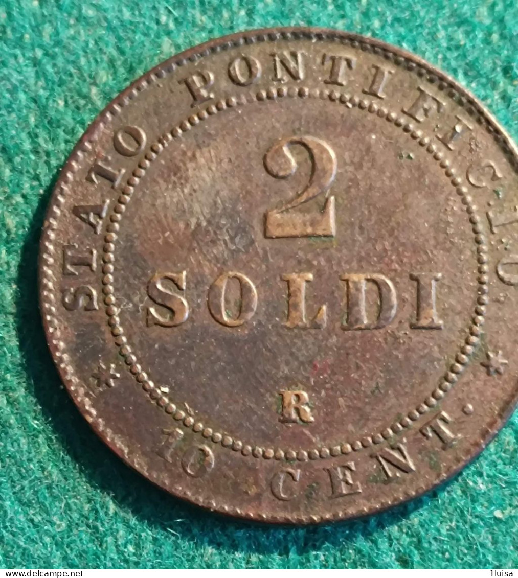 2 Soldi 1866 - Vaticano