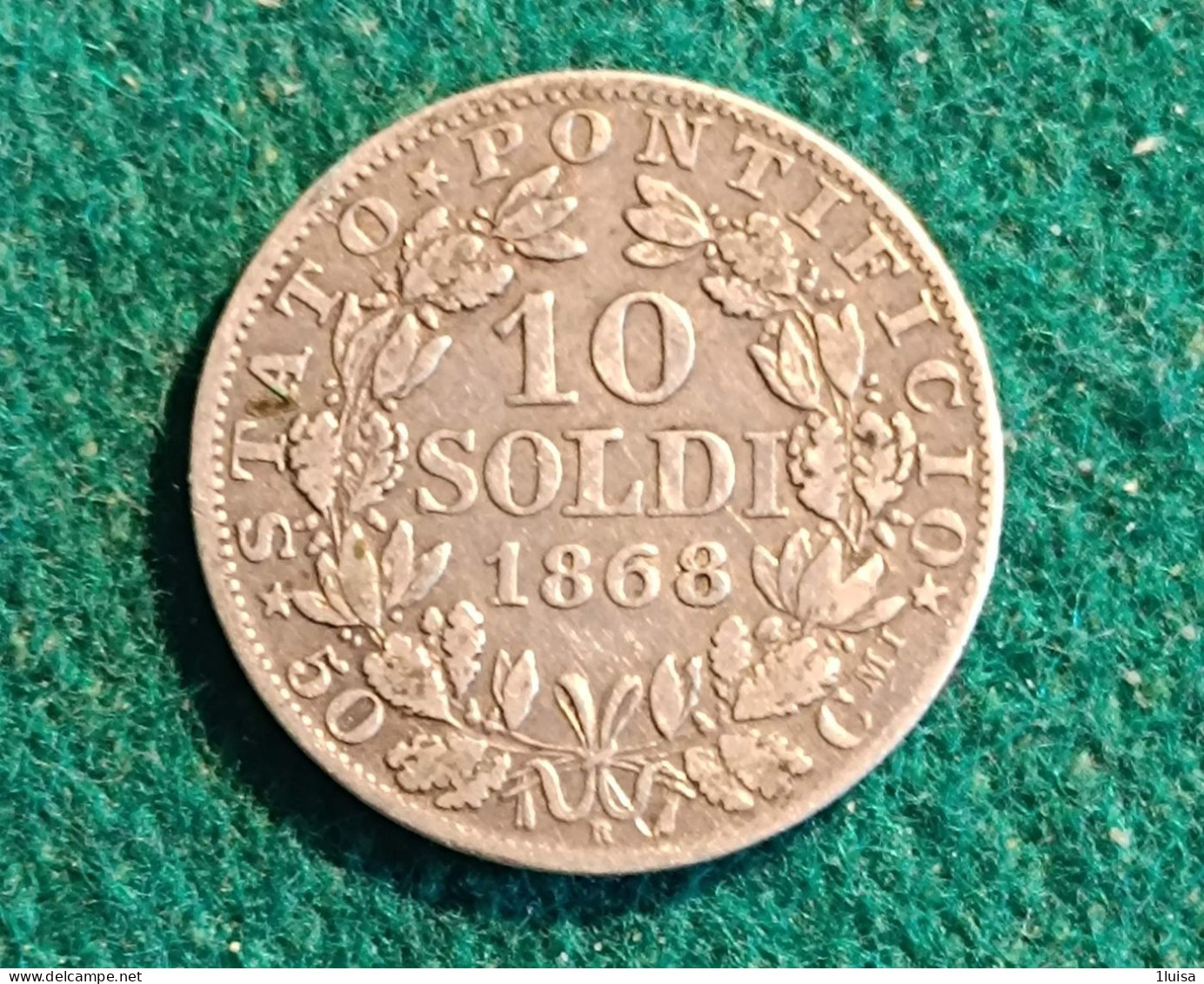 10 Soldi 1868 - Vaticano