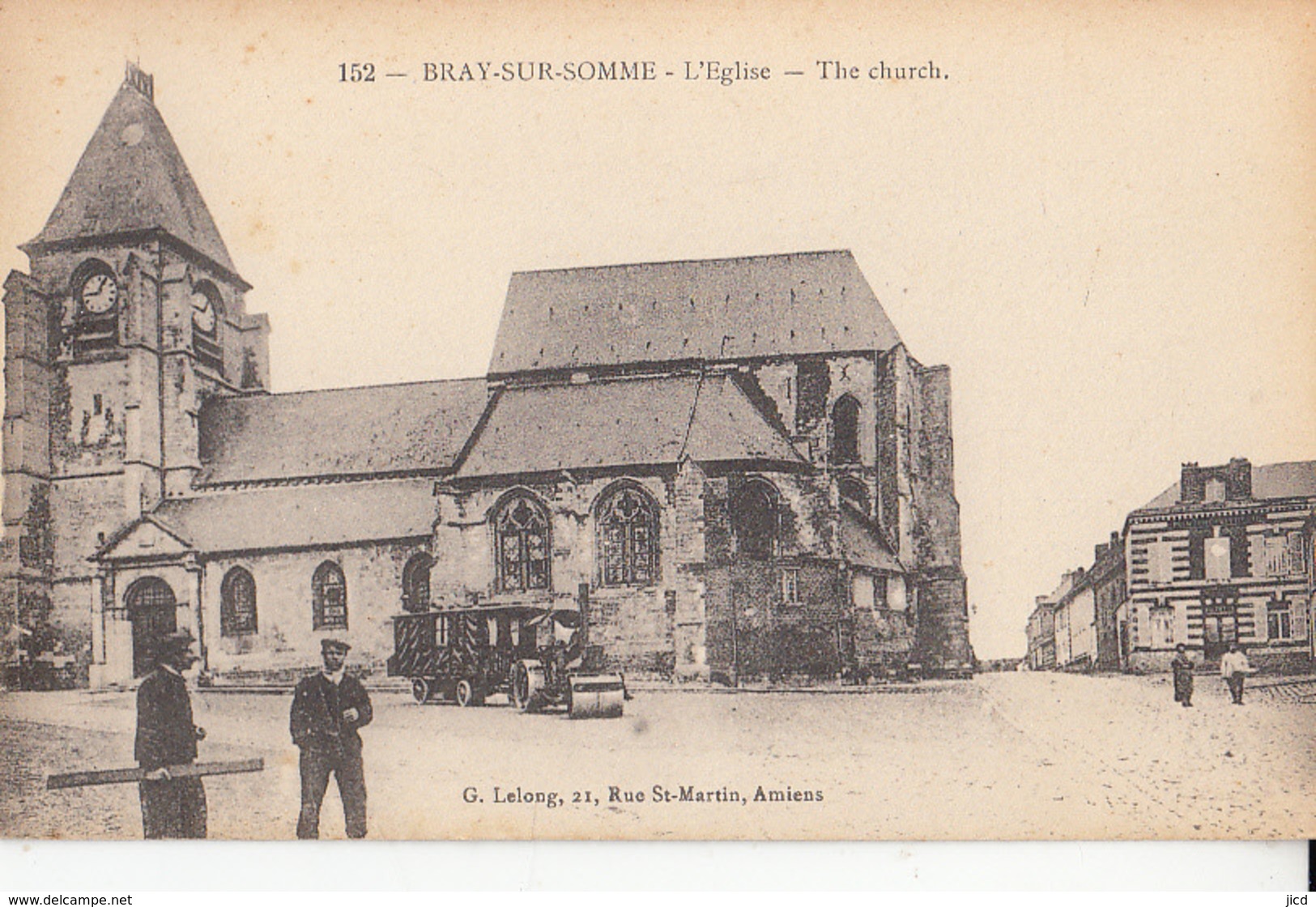 80-braye Sur Somme L Eglise - Bray Sur Somme