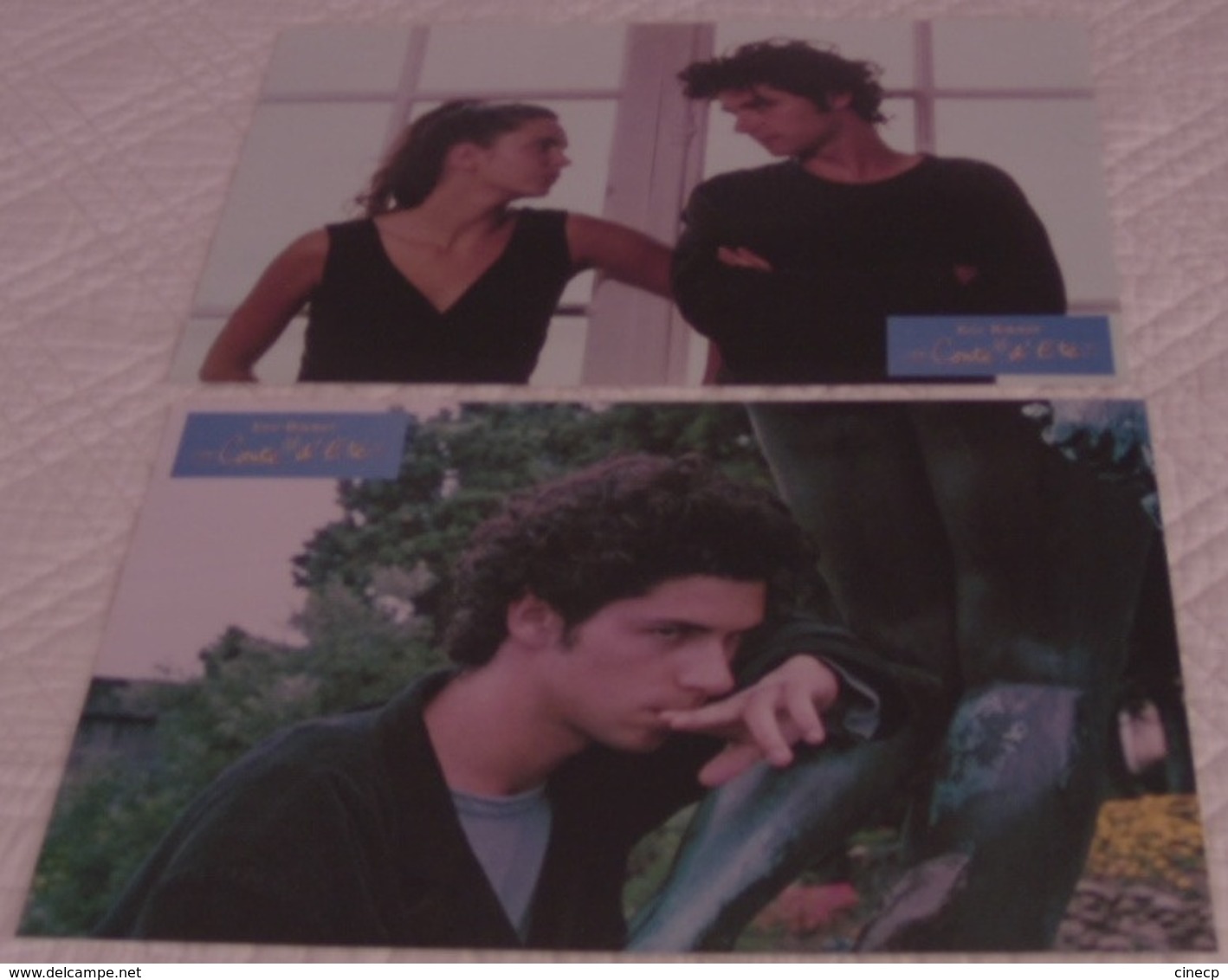 LOT 12 PHOTOS ORIGINALES EXPLOITATION FILM CONTE D'ETE Eric ROHMER Melvil POUPAUD Amanda LANGLET 1996 TBE - Photos