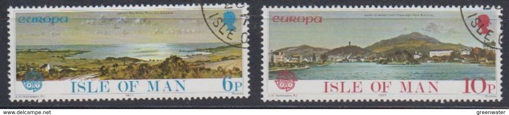 Europa Cept 1977 Isle Of Man 2v Used (44667) - 1977