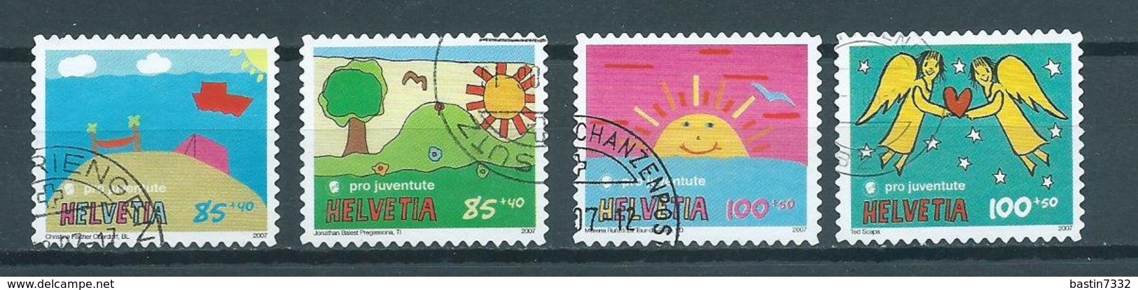 2007 Switzerland Complete Set Pro Juventute Used/gebruikt/oblitere - Used Stamps