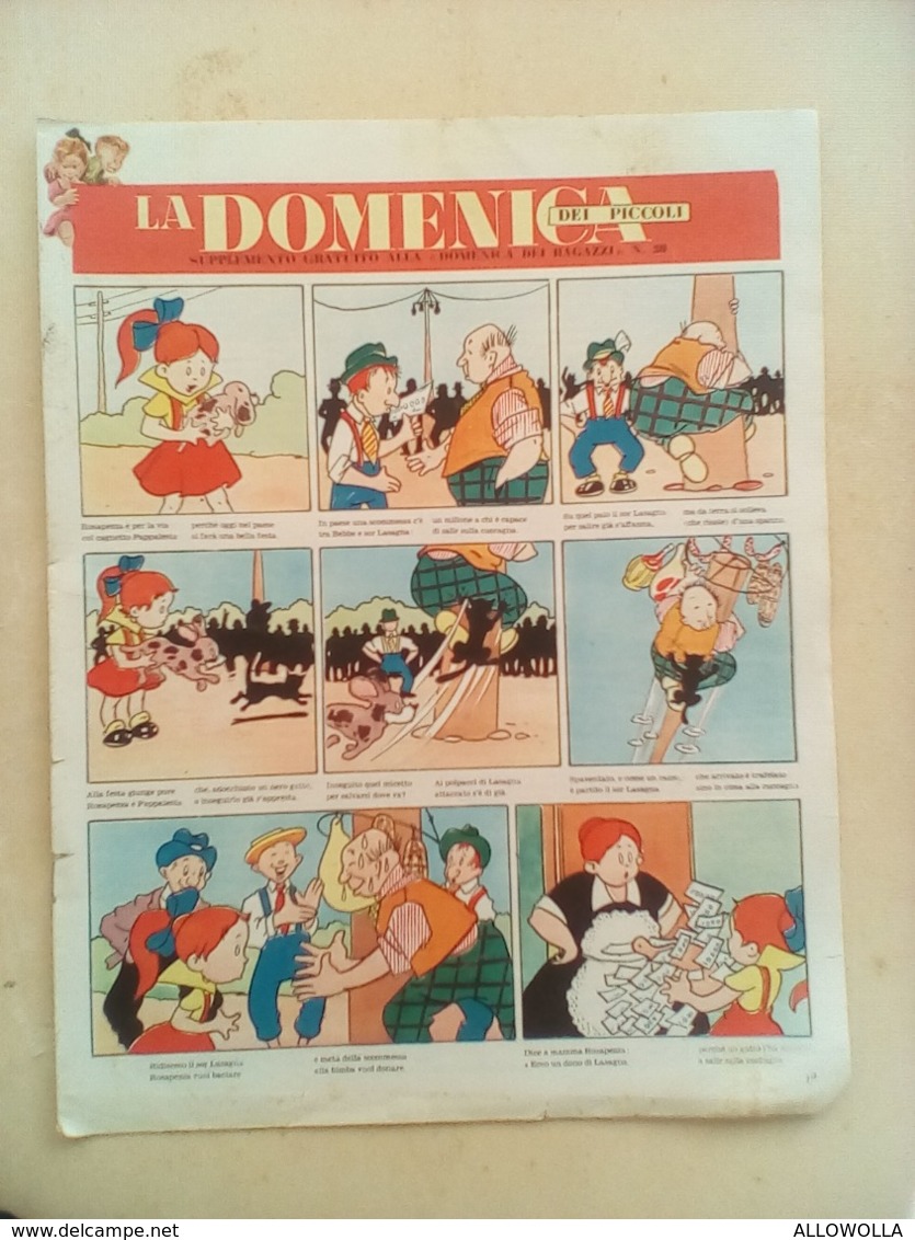 5197 " LA DOMENICA DEI PICCOLI-SUPPL. GRATUITO ALLA DOMENICA DEI RAGAZZI-N°20" 8 PAG. - Altri & Non Classificati