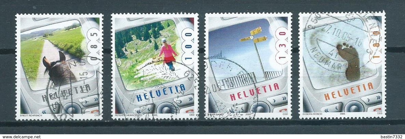 2005 Switzerland Complete Set MMS Photography Used/gebruikt/oblitere - Gebruikt