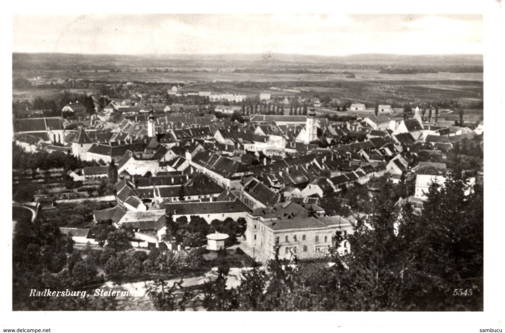 Bad Radkersburg Gesamtansicht 1939 - Bad Radkersburg