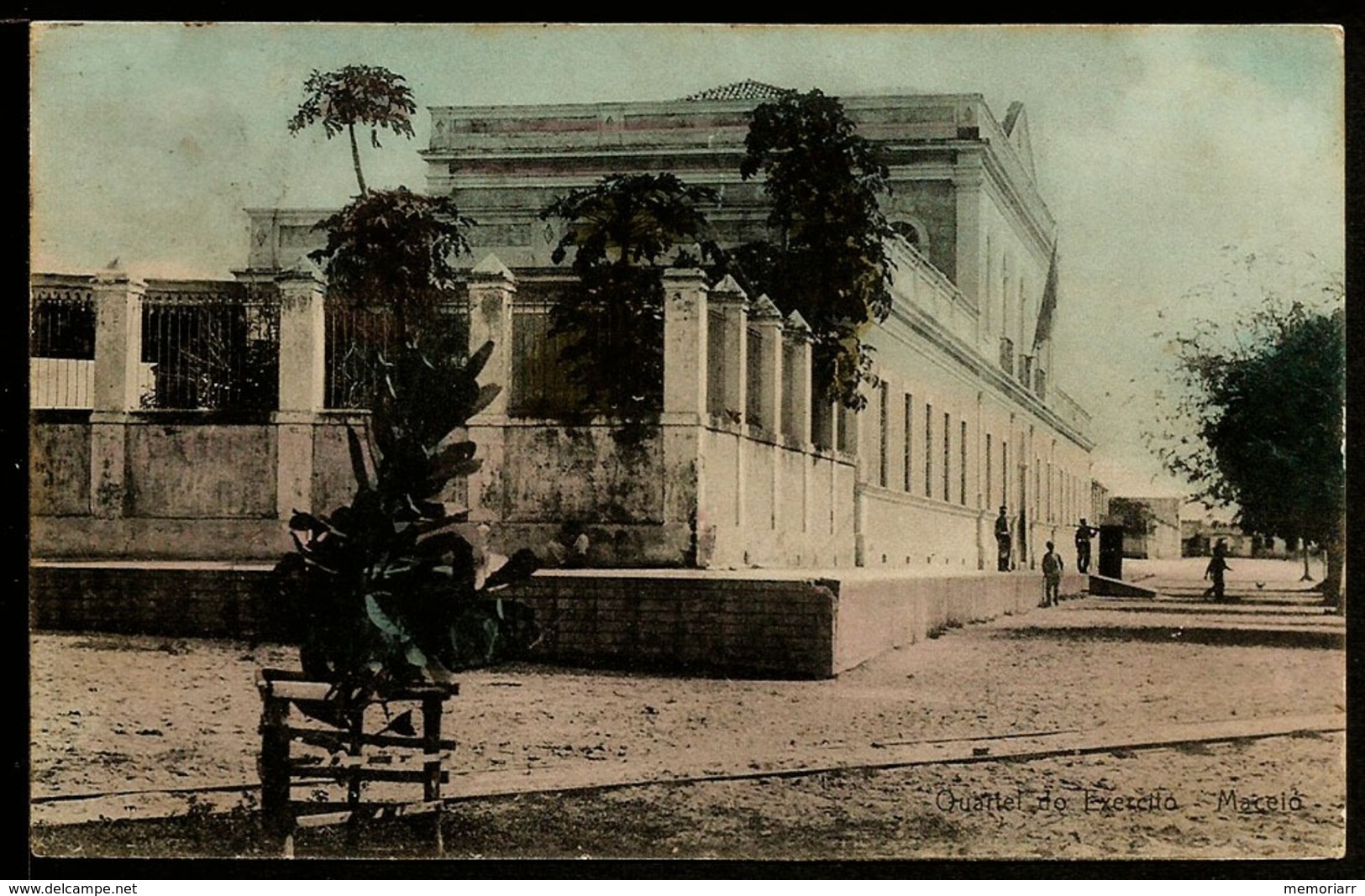 Maceio - Alagoas - Original Old Postcard, Quartel Do Exercito - Used - Maceió