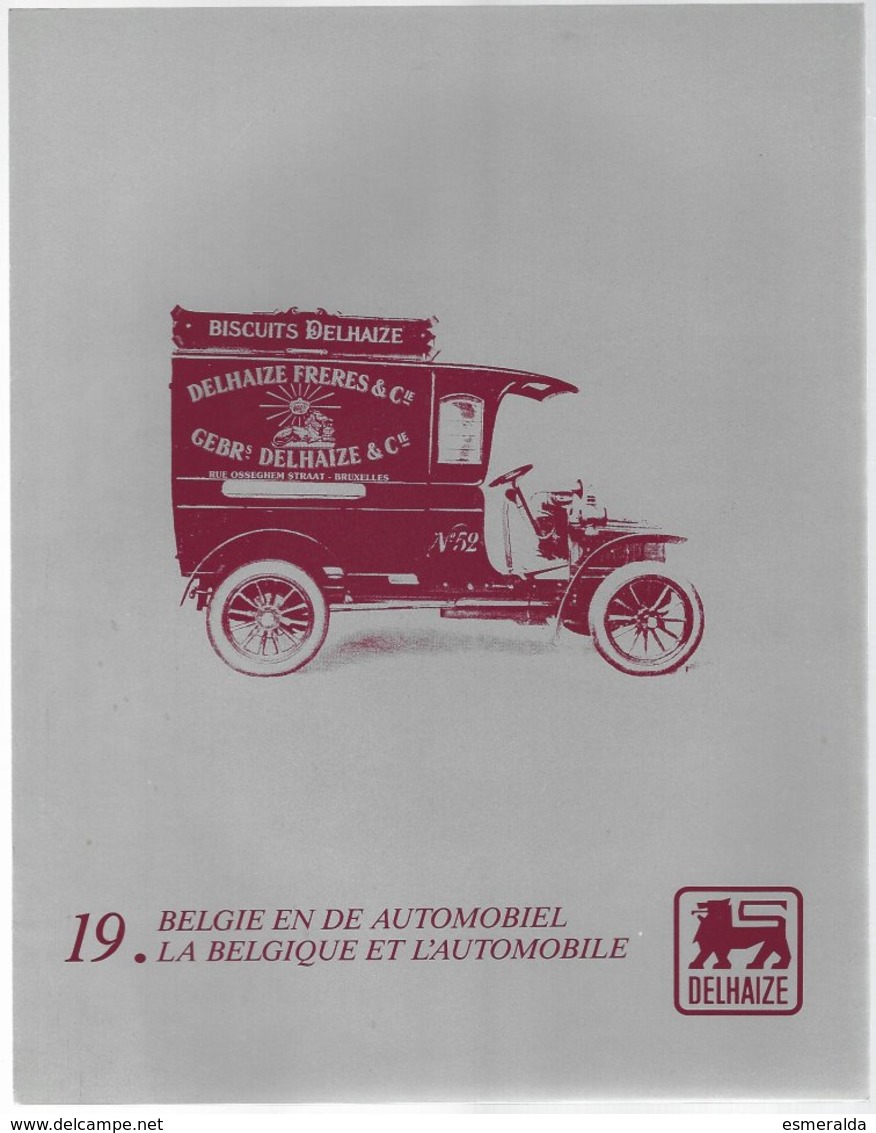 Coll.Delhaize,la Belgique Et L'automobile.3 Gravures: Bus Miesse 1931,Minerva M 8 1930,Minerva M 4 1934 - Voitures