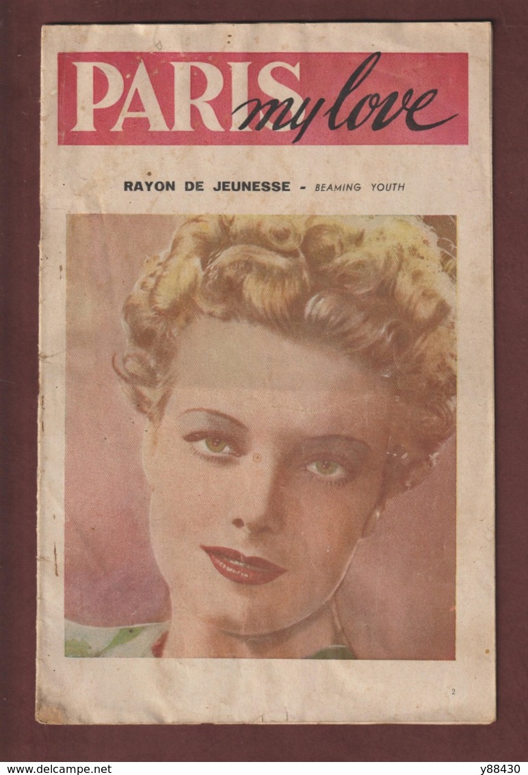 PARIS MON AMOUR . QUAND REVIENDRONT LES BEAUX JOURS - Année 1945 . Aprés La GUERRE 1939/45  - 16 Pages - 16 Photos - Weltkrieg 1939-45