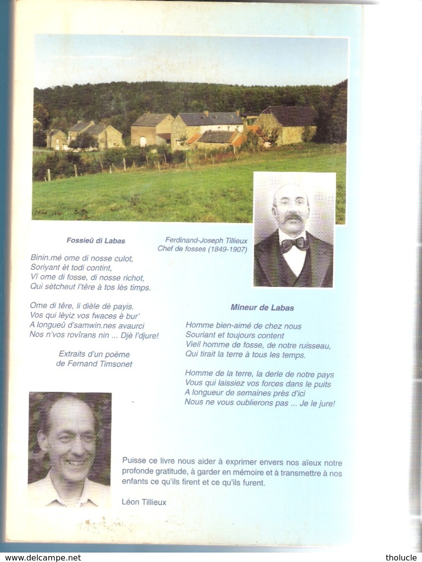 Régionalisme-A.TILLIEUX  Famille Mineurs De Terre Plastique-Haltinne Strud Labas (Gesves)-Nombreuses Photos-Documents - Belgique