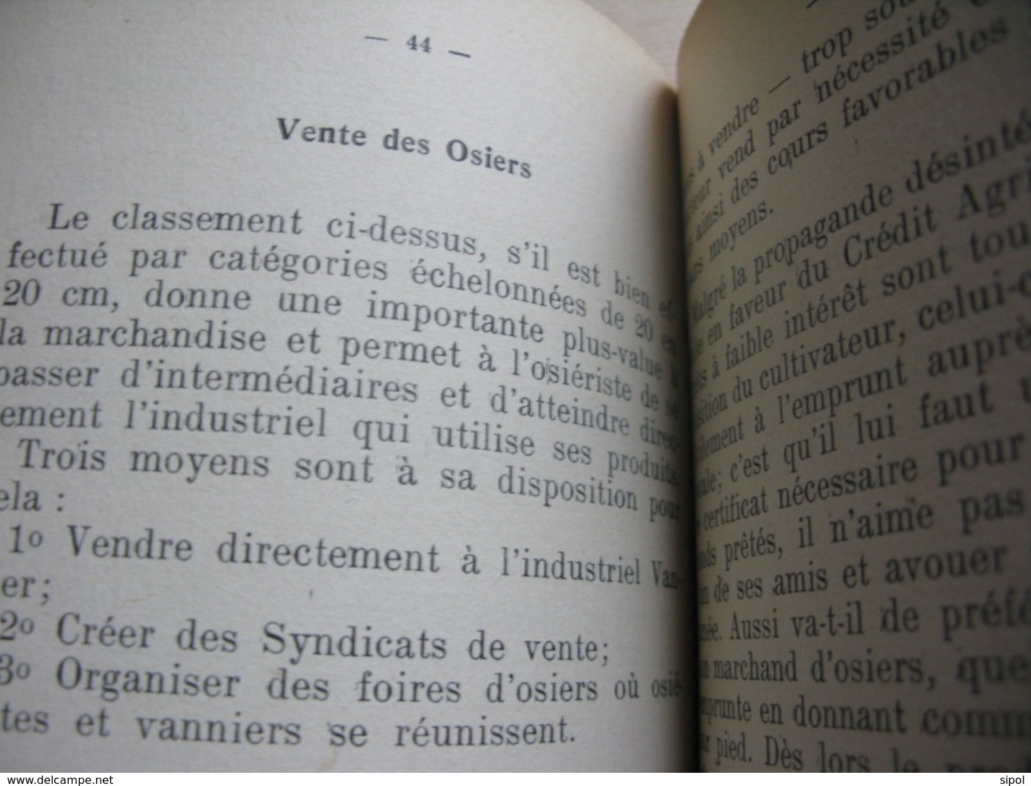 La Culture De L Osier Par M.Leroux   Ecole De Vannerie De Fayl- Billot  N°135 Bibli.Vermorel 50 Pages - Garden