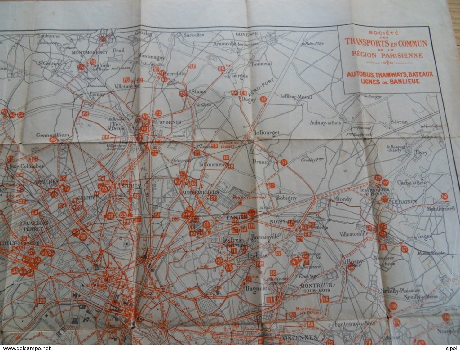 Plan De Paris  Et Banlieue  L. Guilmin Non Daté ( 1930 Env ) Sans Couverture   ( Crété Corbeil ) - Europe