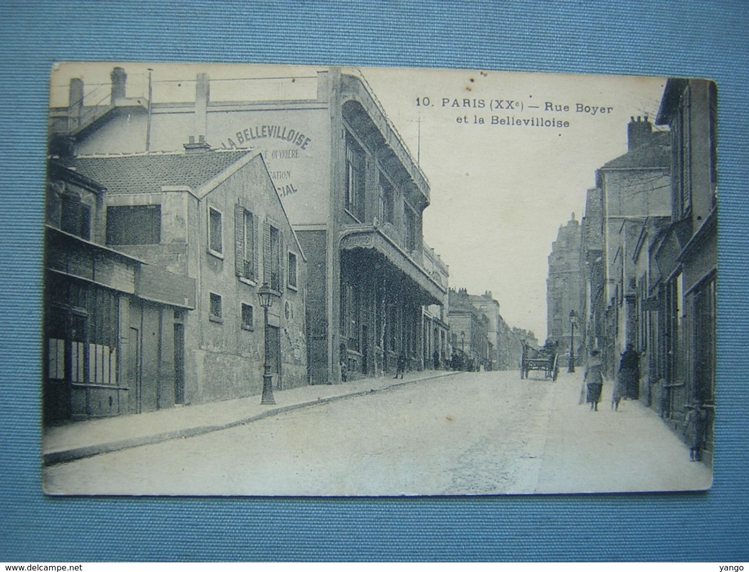 PARIS XXe - RUE BOYER ET LA BELLEVILLOISE - Distretto: 20