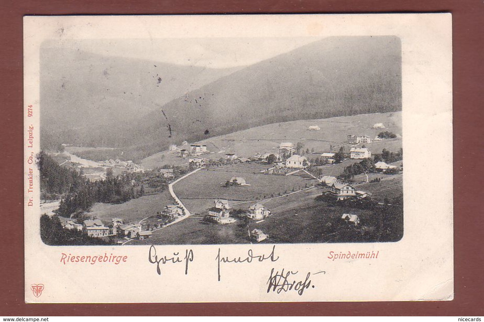 Tschechien - RIESENGEBIRGE - Spindelmühl - 1901 Versteuert - Tschechische Republik