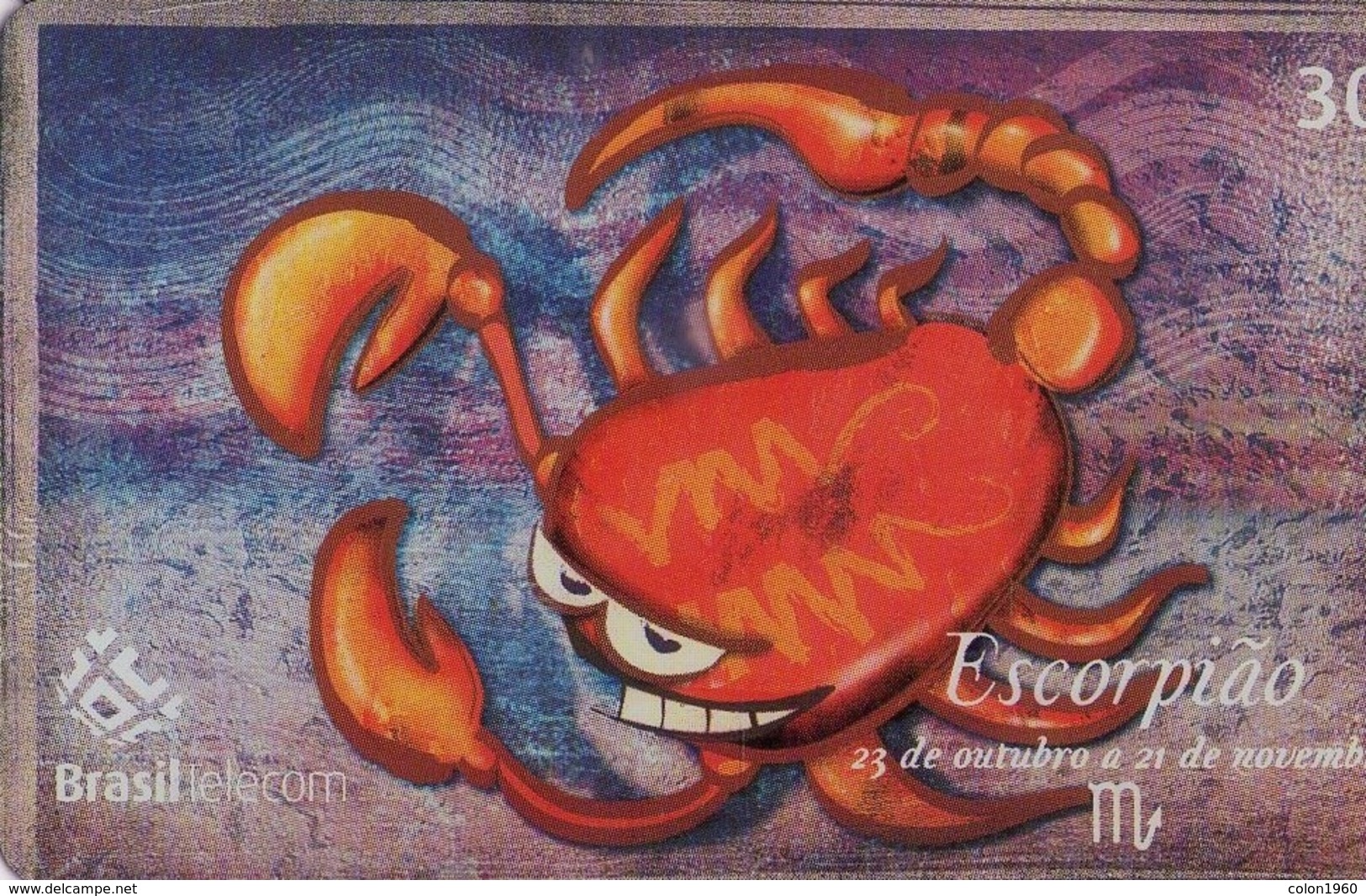 BRASIL (ZODIACO-ZODIAC). 10/12 - Escorpio - N 04*. BR-RS-0546-04* (230) - Zodiaco