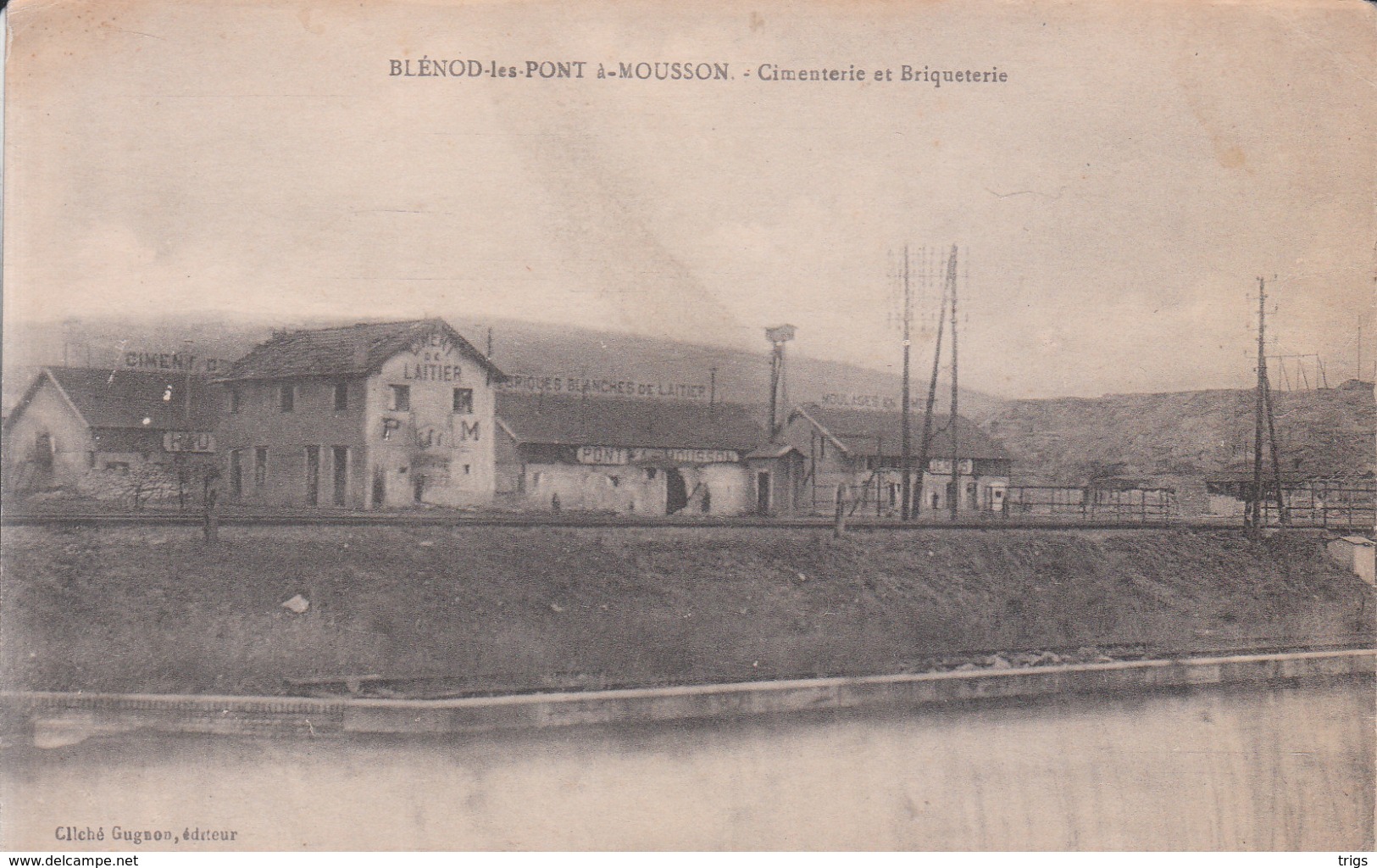 Blénod Lès Pont à Mousson - Cimetière Et Briqueterie - Dieulouard