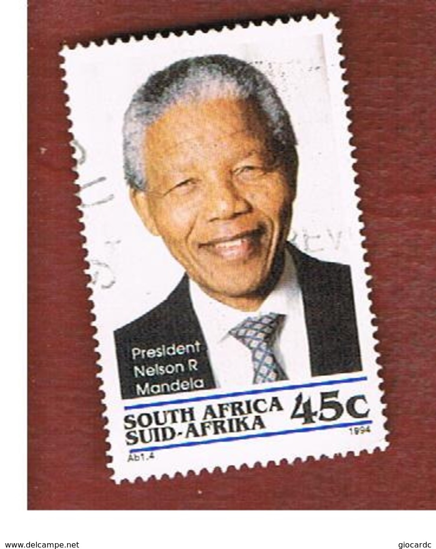 SUD AFRICA (SOUTH AFRICA) - SG 840 - 1994 PRESIDENT N. MANDELA      - USED - Usati