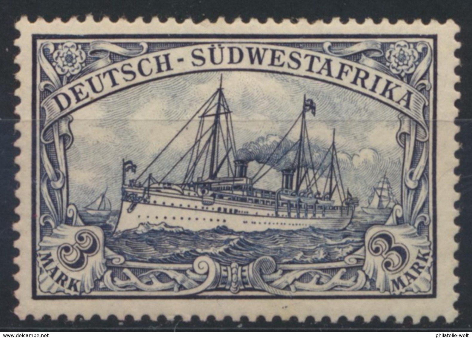 Deutsch-Südwestafrika 22 ** Postfrisch - Deutsch-Südwestafrika