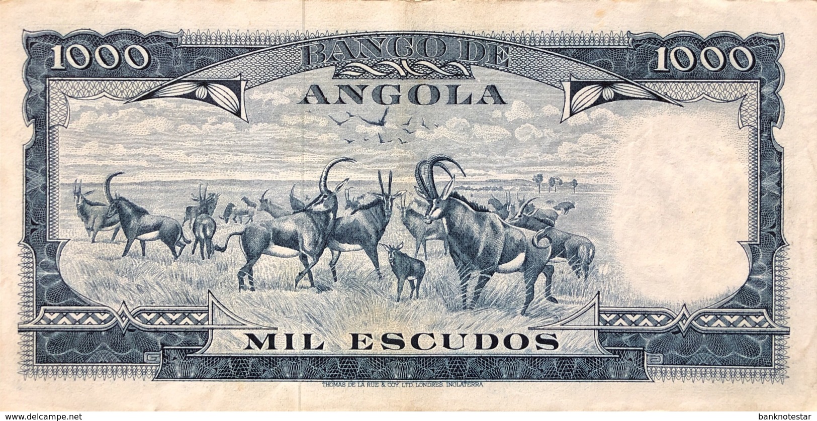 Angola 1.000 Escudos, P-98 (10.6.1970) - Very Fine - Angola