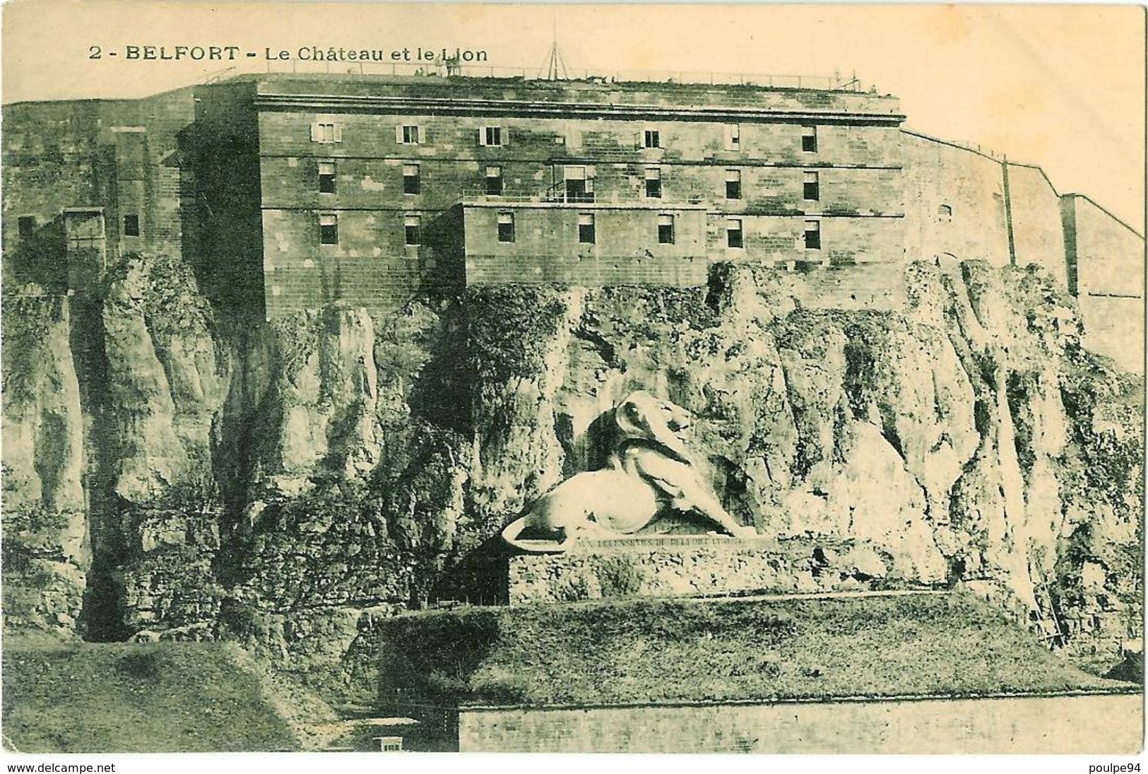 2. Belfort - Le Chateau Et Le Lion - Belfort – Le Lion