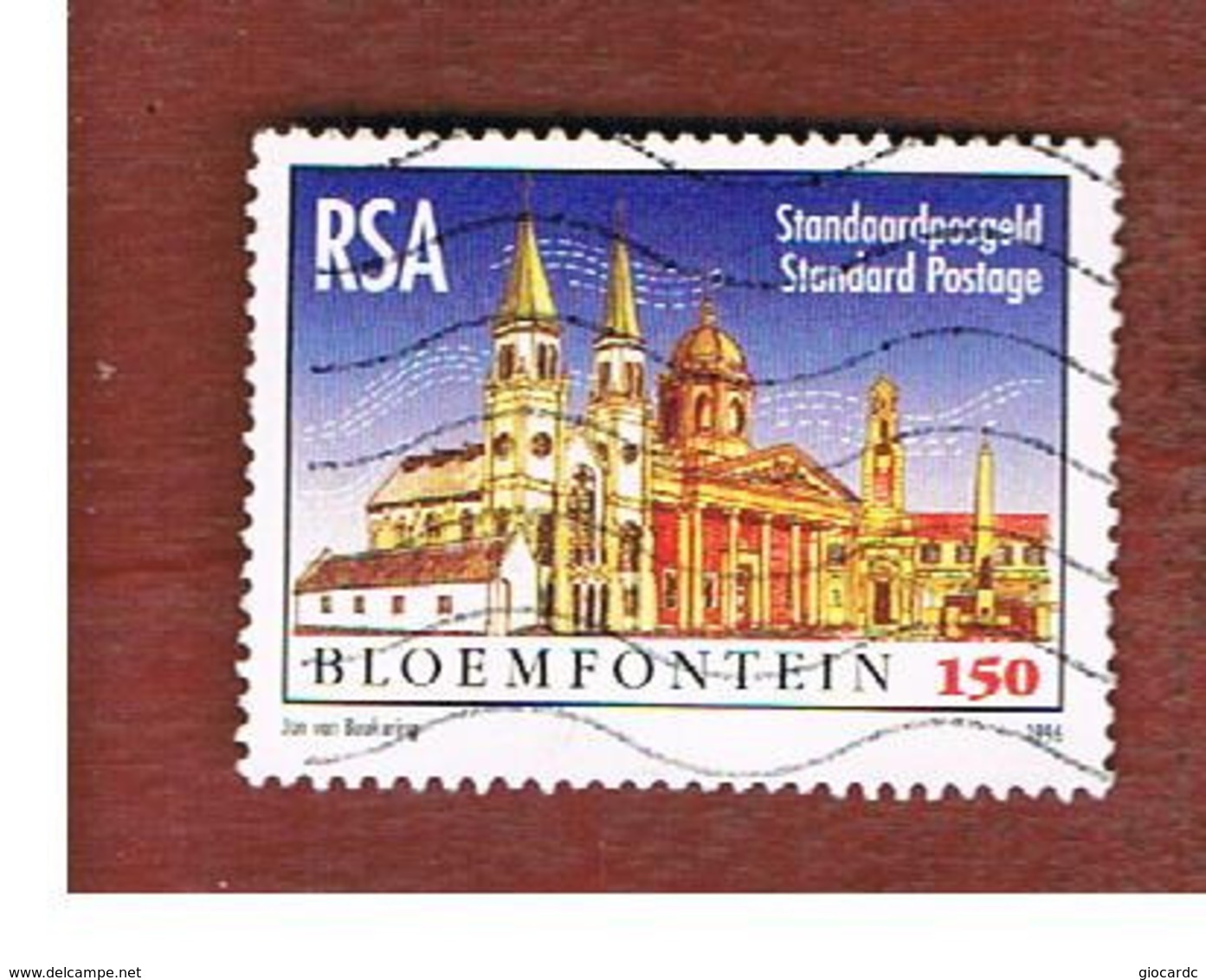 SUD AFRICA (SOUTH AFRICA) - SG 905 - 1996 BLOEMFONTEIN CITY ANNIVERSARY   - USED - Usati