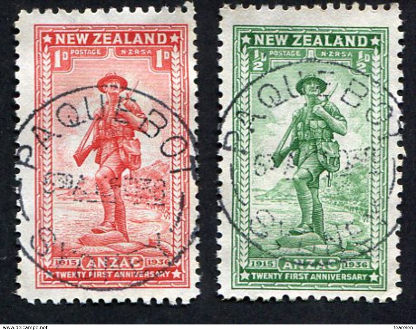 Colonie Anglaise, Nouvelle-Zélande, New-Zeland, N°111/2 Oblitérés, Qualité Superbe - Used Stamps