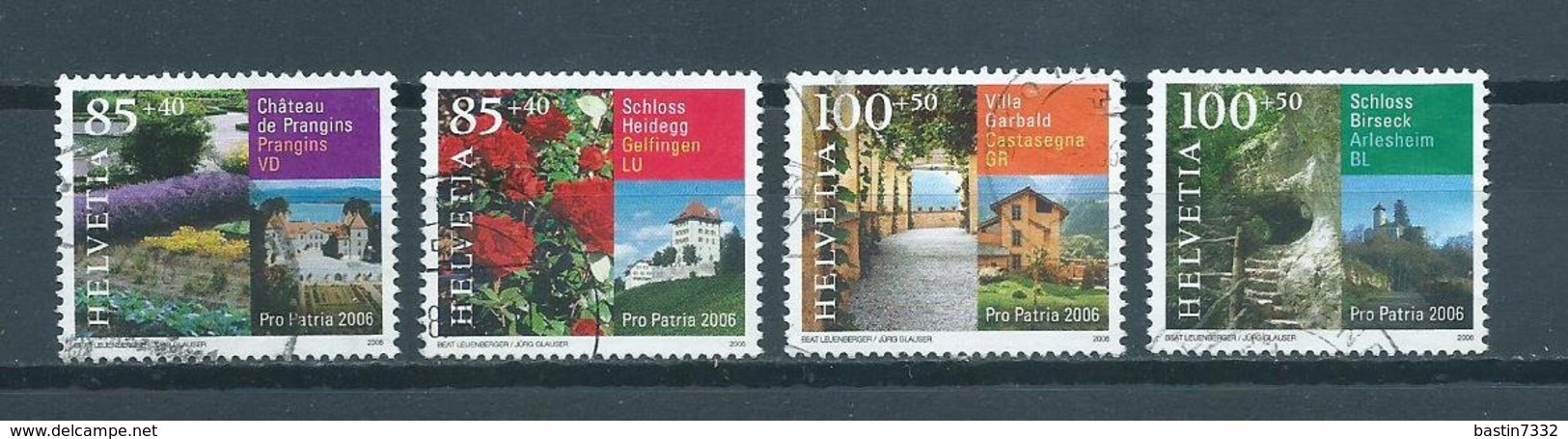 2006 Switzerland Complete Set Pro Patria Used/gebruikt/oblitere - Gebruikt