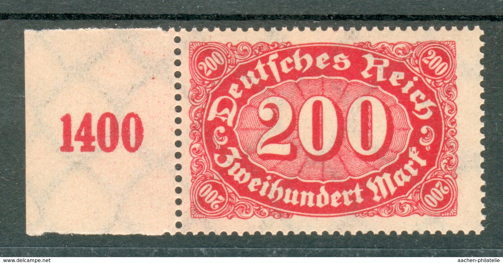 Dt.Reich Michel Nr.248 C ** MNH Gepr�ft Expertized Fn94 - Ungebraucht