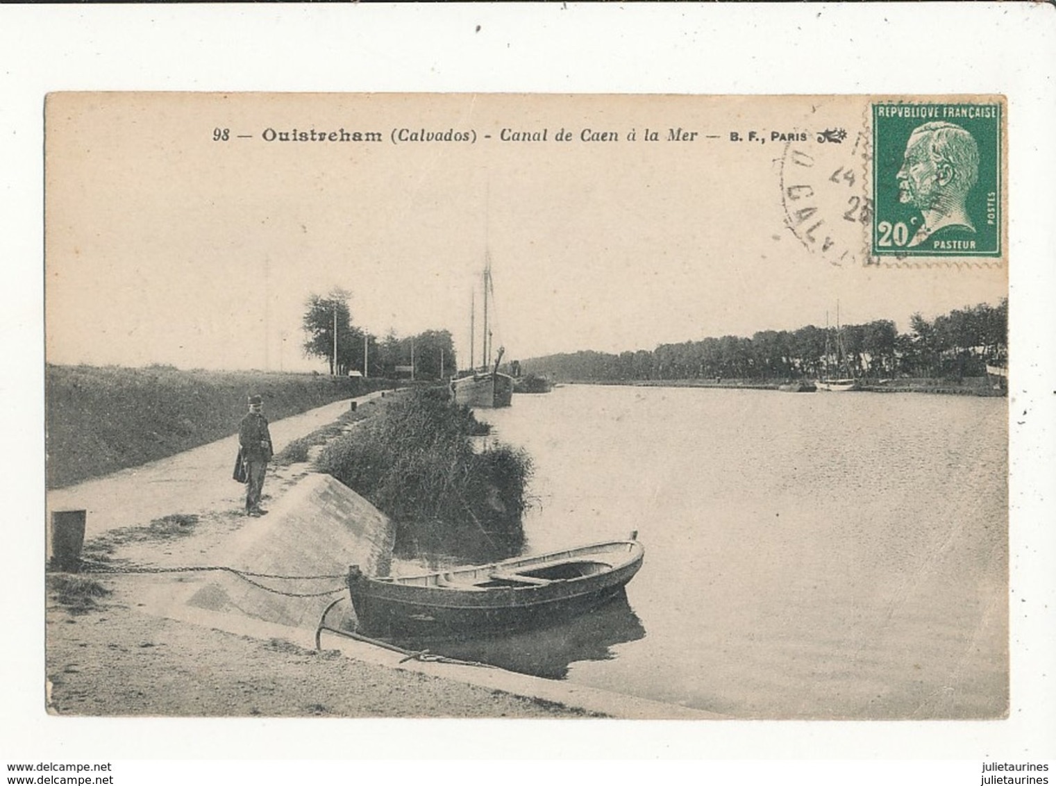 14 OUISTREHAM CANAL DE CAEN A LA MER - Ouistreham