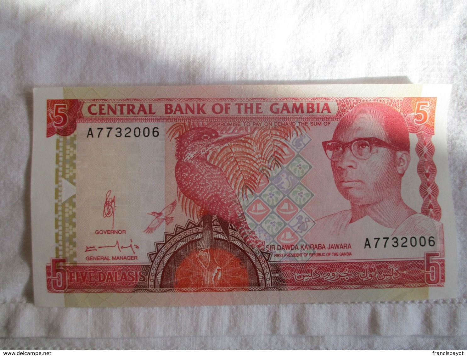 Gambia: 5 Dalasi 1972 - 86 - Gambie