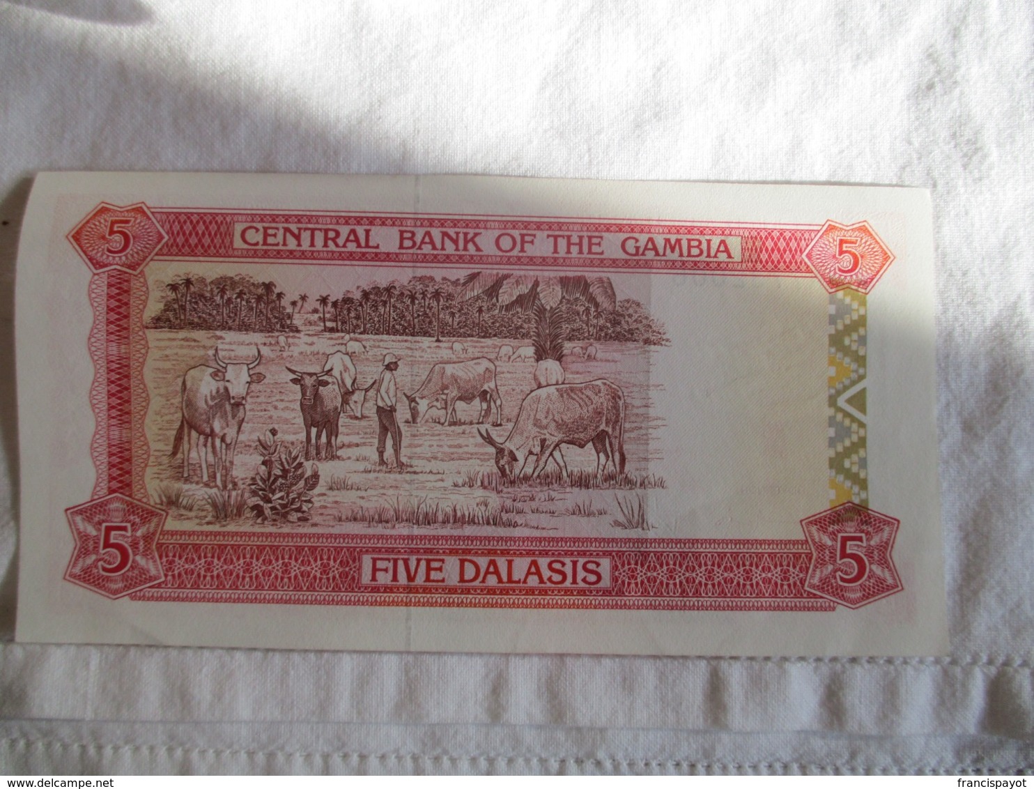 Gambia: 5 Dalasi 1972 - 86 - Gambia