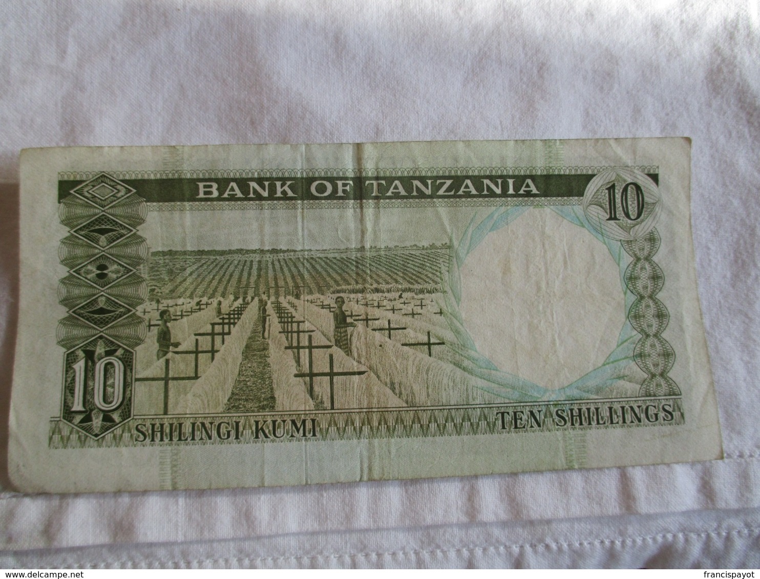 Tanzania:10 Shilling 1966 - Tanzanie