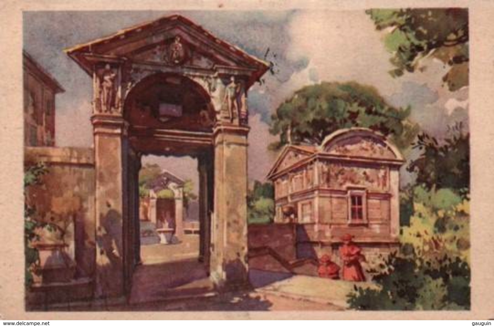 CPA - VATICANI - GIARDINI - Ingresso Alla Casina Di Pio IV ... - Vatikanstadt