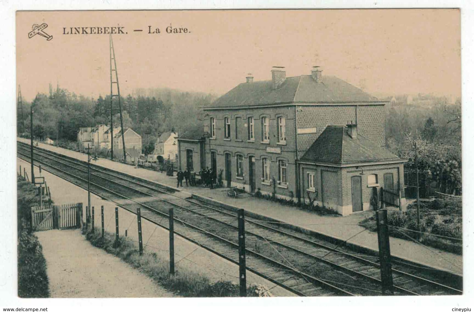 Linkebeek - La Gare - Belle Animation - H. Van Acker - Linkebeek