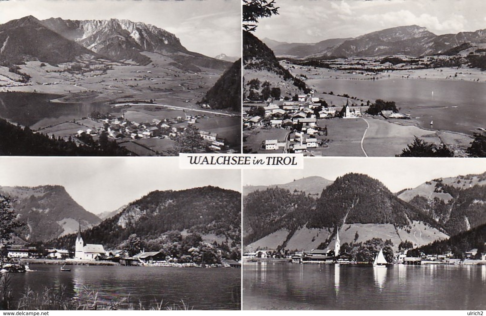 AK Walchsee In Tirol - Mehrbildkarte - 1959 (43467) - Kufstein