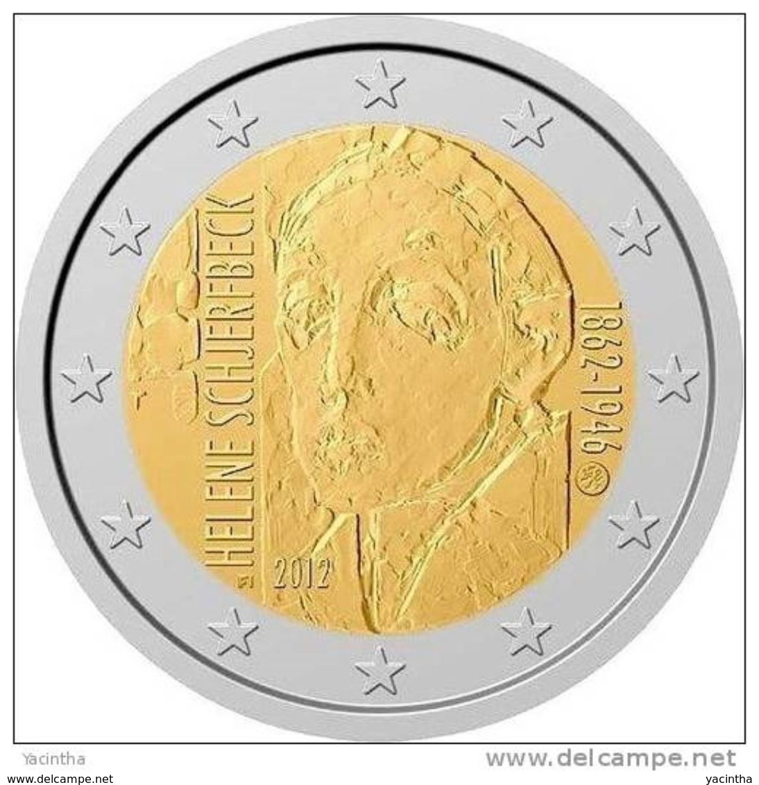 Finland 2 Euro 2012 UNC  Helene Schjerfbeck Finnland - Finland