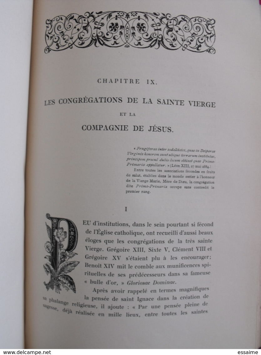 Marie et la compagnie de Jésus. A Drive. Casterman 1904. Ignace de Loyola. jésuite.