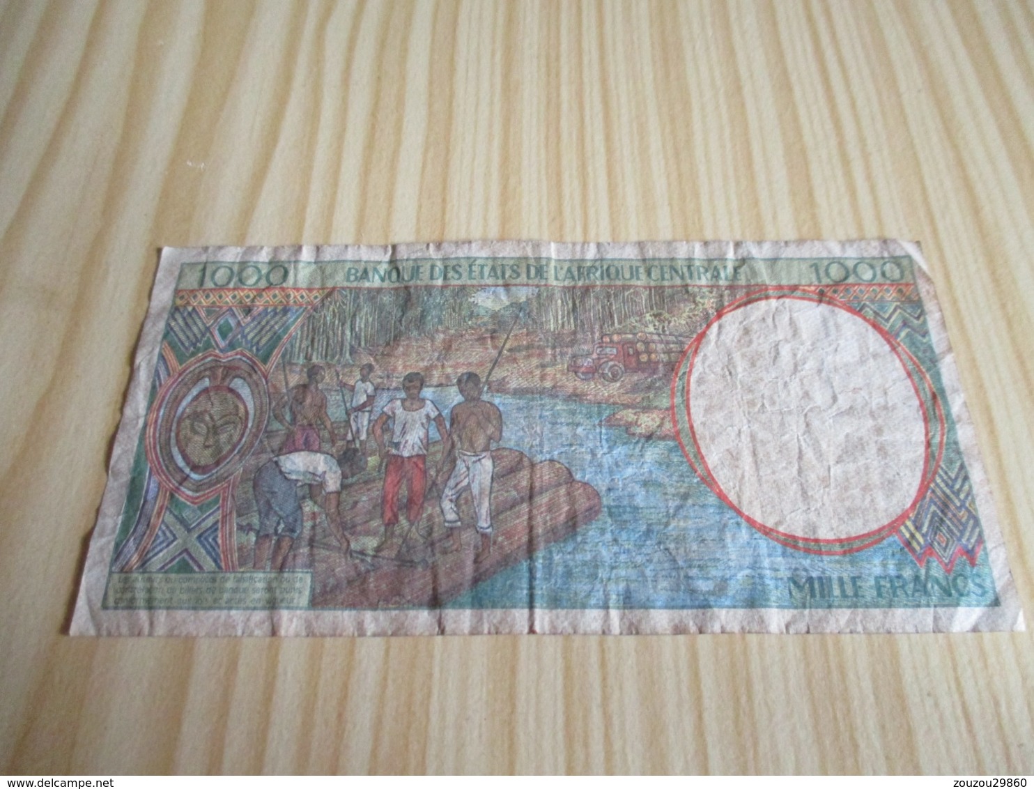 Cameroun.Billet 1000 Francs 1994. - Camerún