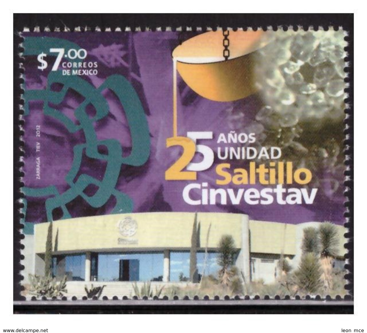 2012 México CINVESTAV Researchers Specializing In Nonferrous Metallurgy AND ADVANCED STUDIES Fundicion De Mineral MNH - México