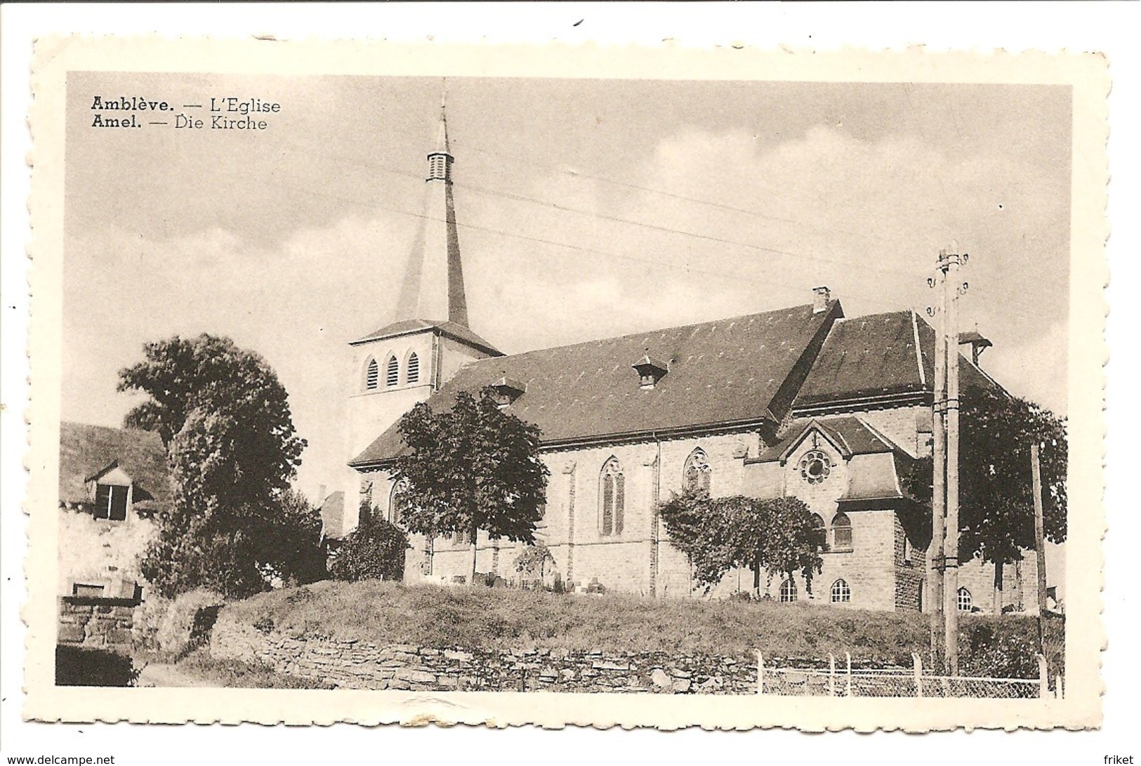 - 134 -    AMBLEVE      L'EGLISE - Amblève - Amel