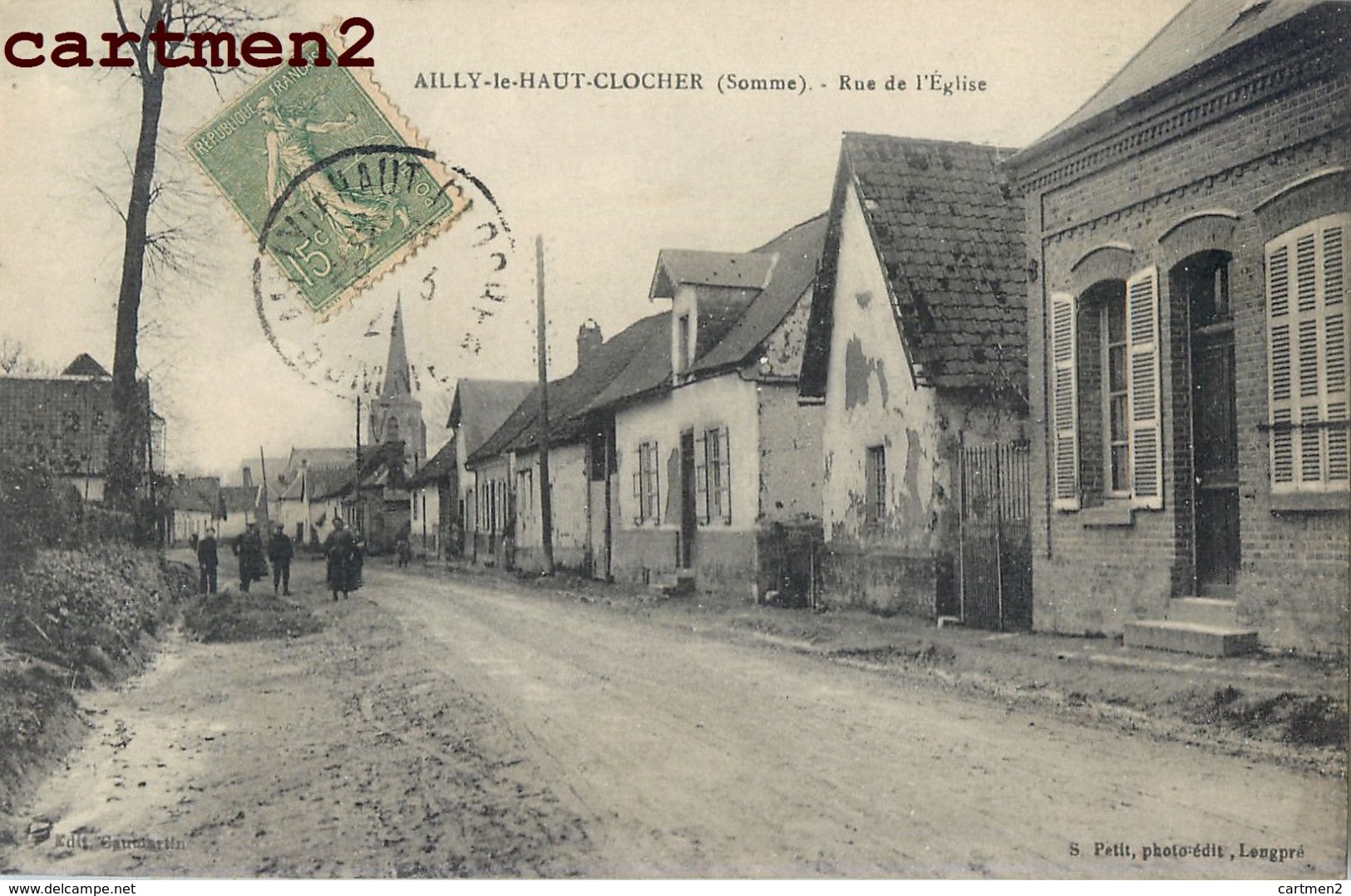 AILLY-LE-HAUT-CLOCHER RUE DE L'EGLISE 80 - Ailly Le Haut Clocher