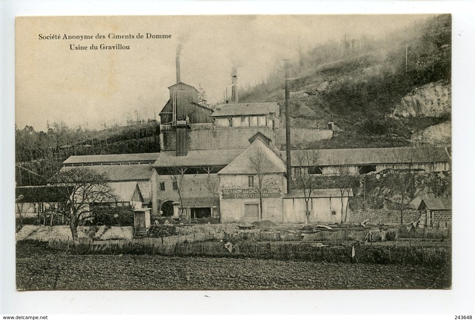 Société Des Ciments De Domme Usine Du Gravillou - Other & Unclassified